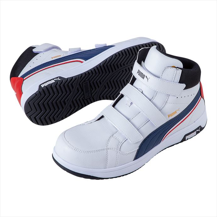 Rakuten - プーマ セーフティ PUMA SAFETY Airtwist2.0 White Mid H&L 63.204.0 ホワイト メンズ ユニセックス 安全靴