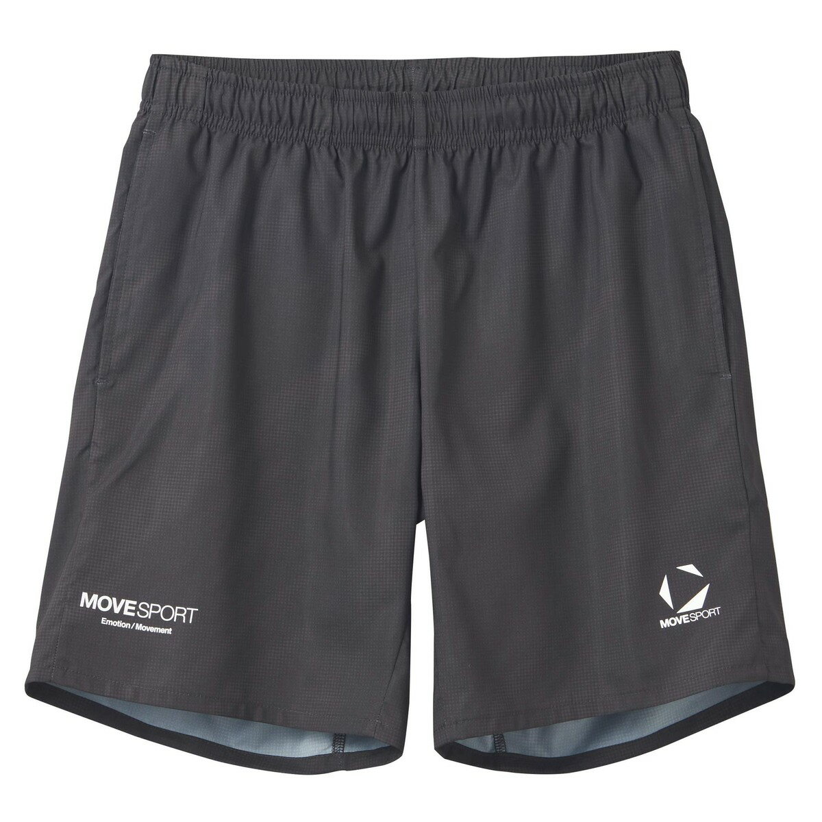 デサント DESCENTE ST5SHP01M SUNSCREEN 総柄グラフィック ハーフパンツ ブラック