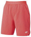 ヨネックス YONEX 15194 ユニハーフパンツ コーラルレッド