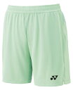ヨネックス YONEX 15202 メンズニットハーフパンツ ペパーミント