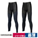 コンプレッション アンダーパンツ ロングパンツ 吸汗速乾 ストレッチ 接触冷感 軽量 極薄 2025SS クロダルマ 47420