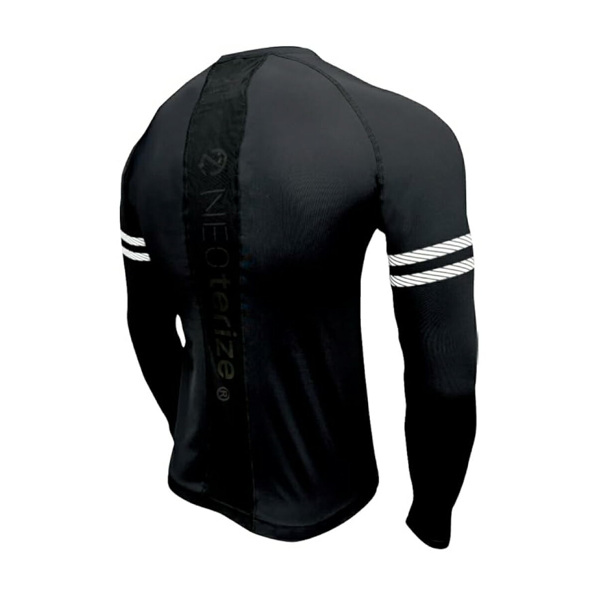 コンプレッション 長袖 ストレッチ 接触冷感 吸汗速乾 消臭 紫外線カット ブラック ネオテライズ 235 3