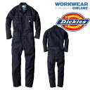 Dickies ディッキーズ ストレッチデニムツナギ D-756 つなぎ 長袖 ストレッチ 作業服 作業着 メンズ レディース 男性 女性 男女兼用 ユニセック...