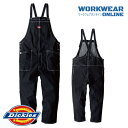 Dickiesディッキーズ ストレッチデニムサロペット D-709 サロペット デニム デニムサロペット オーバーオール メンズ レディース 男女兼用 秋冬 春夏
