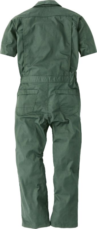 middle3 9211 CUC 中国産業 (ドッグマン) DOGMANコスパ半袖ツナギ 作業服 作業着 仕事着 シンプル かっ..