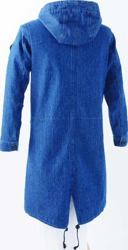 middle3 9830 CUC 中国産業 (ドッグマン) DOGMAN児島デニシャンストレッチコート 作業服 作業着 仕事着 シンプル かっこいい おしゃれ ...