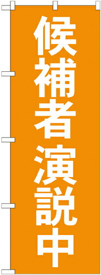 のぼり旗 選挙活動 候補者演説中 GNB-1923