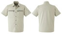 Asahicho 旭蝶繊維 アサヒチョウ A23 半袖シヤツ 作業服 作業着 仕事着 かっこいい ワークウェア 制服