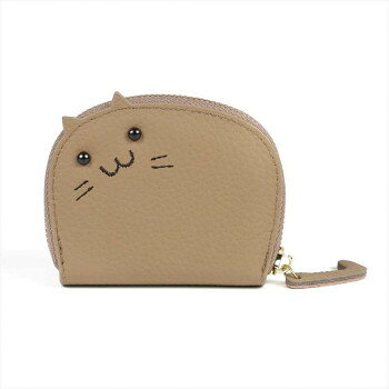 ジャバラ式で大きく開いてとっても見やすく大容量。かわいいネコちゃんのカードケースでスッキリ収納。3つ折りのお札も収納できます。かわいく12枚のカードを収納でき、毎日のお買い物が楽しくなります。※モニター発色の具合により色合いが異なる場合がございます。サイズ幅10.5×高さ8×厚さ2.5cm個装サイズ：10.5×8×2.5cm重量個装重量：69g素材・材質牛革生産国中国fk094igrjs