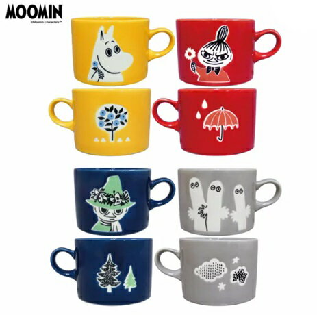 [4 개] 무민 스프 머그 Moomin Soup Mug 포토프 그라놀라 요구르트 북유럽 전자 레인지 · 식세기 사용 가능 컵 컵 일본제
