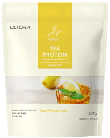 ウルトラ ティープロテイン 420g レモンティー風味　ULTORA Tea Protein 420g Lemon Tea