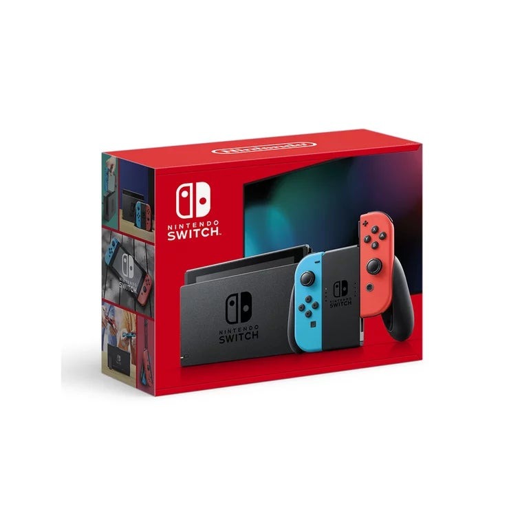 任天堂 Switch HAD-S-KABAH [ネオンブルー・ネオンレッド] Nintendo Neon Blue/Neon Red Switch HAD-S ゲーム機 家庭用ゲーム機 本体 ニンテンドー 携帯ゲーム 据え置き テレビゲーム ギフト プレゼント ファミリー 子供