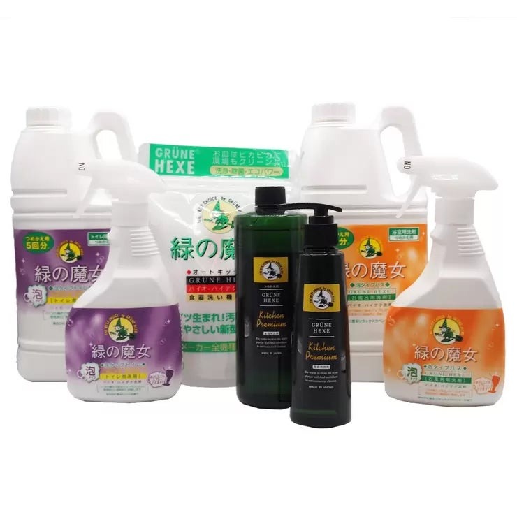 緑の魔女 住専セット Midori No Majo Housing Set 洗剤 まとめ買い 洗濯 食器用 台...