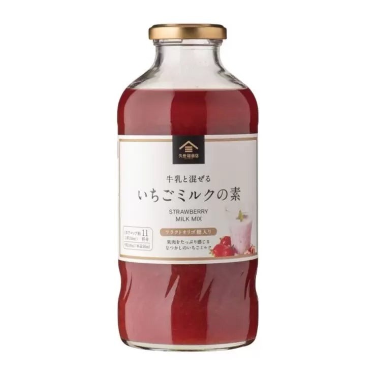&nbsp; 【商品内容】 いちご本来のおいしさを最大限に生かすため、余計なものは加えず自然なおいしさにこだわりました。 いちごの含有率もたっぷり55%。とろりと濃厚、プチプチとした食感をお楽しみいただけます。 着色料や香料、保存料不使用。 お子様のおやつタイムや、最近増えたおうち時間の気分転換に少し贅沢なひとときを過ごしたい方にもおすすめの商品です。 内容量: 575ml(1杯150ml ×11杯分) 主な原料:いちご、砂糖、バニラビーンズ いちごミルクレシピ(牛乳100cc:いちごミルクの素50cc ) 国内製造。フラクトオリゴ糖入り。 炭酸で割ったり、ヨーグルト、パンケーキのトッピングなど等スイーツのお供に。 リキュール、ワイン等アルコールと割るのもお勧めです。 レシピページ(外部ウェブサイト) &nbsp; 【商品・画像についてのご注意】 ・バリエーションのある商品の場合、商品画像が複数ある場合がございますが発送されるのは1点です。カラーやサイズなどのバリエーションは商品名をご確認ください。 ・商品の外装デザインは画像と異なる場合がございます。 &nbsp; 【送料・配送についての注意事項】 ・ご注文入れ違い等により欠品・遅延となる場合がございます。 ・ご注文の商品によって北海道、沖縄、離島および一部地域への配送時に追加送料がかかる場合や、配送ができない場合がございます。 ・お客様都合でのキャンセルはお受け出来ませんのでご了承下さい。