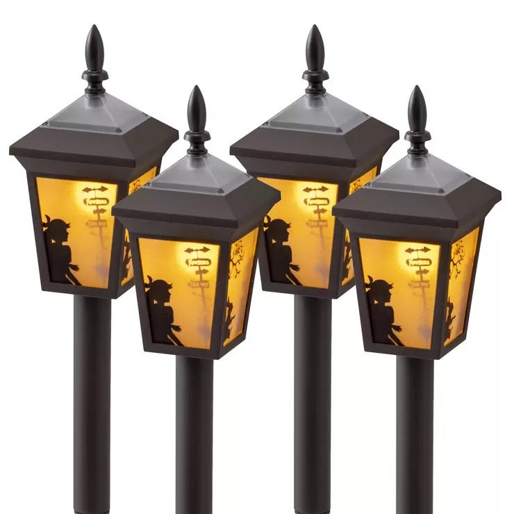 タカショー アリス シルエット ピックライト 4本セット Takasho Alice Silhouette Pick Light 4 Piece Set ガーデンライト 屋外 LED ソーラー イルミネーション 庭 照明 おしゃれ キャラクター 差し込み 飾り インテリア