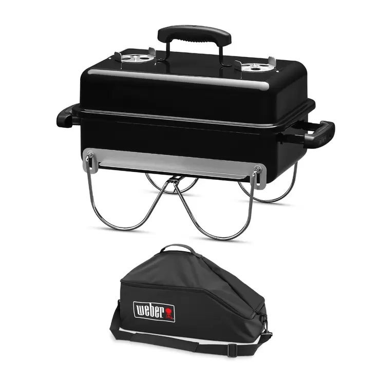 ウェーバー Go-Anywhere 黒 キャリーバッグセット Weber Go-Anywhere Carry Bag Set Black Go-Anywhere バーベキュー グリル 炭火 コンパクト アウトドア キャンプ ピクニック 収納 ケース 軽量 持ち運び 炭火焼き world-depo-15602150 ワールドデポ パッケージ画像