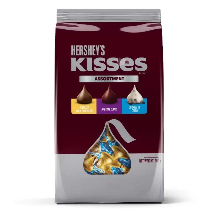 ハーシー キスチョコレート アソート 900g Hershey's Kisses assort 900g チョコレート菓子 輸入菓子 アメリカンスイーツ 海外お菓子 大容量 まとめ買い ギフト 詰め合わせ ミルクチョコ 個包装