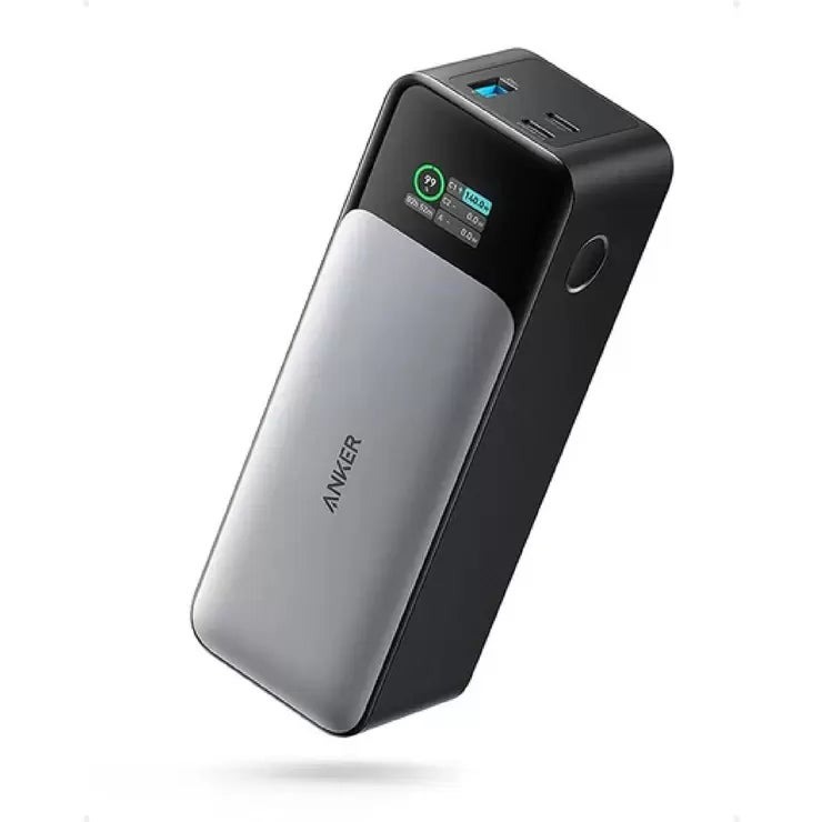 Anker(アンカー)737 モバイルバッテリー ブラック A12fmtN11 ANKER 737 Power Bank Black A1289N11 大容量 急速充電 USB-C 持ち運び アウトドア 旅行 スマホ充電器 タブレット 防災 緊急 コンパクト 充電器