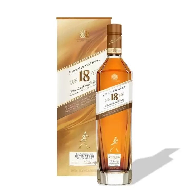 ジョニーウォーカー 18年 700ml JONNIEWALKER 18YO 700ML スコッチ ウイスキー ブレンデッド 洋酒 プレゼント ギフト 贈り物 高級 熟成 お祝い 誕生日 記念日