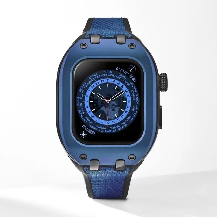 アップル RICH Apple Watch Case 7/8/9対応 41mm ファブリック ブルー WBB0289-014 HUMBLE RICH Apple Watch Case 7/8/9 41mm Fabric blue / WBB0289-014 Apple Watch スマートウォッチ カバー 保護ケース バンド おしゃれ レディース メンズ スポーツ 軽量 耐衝撃
