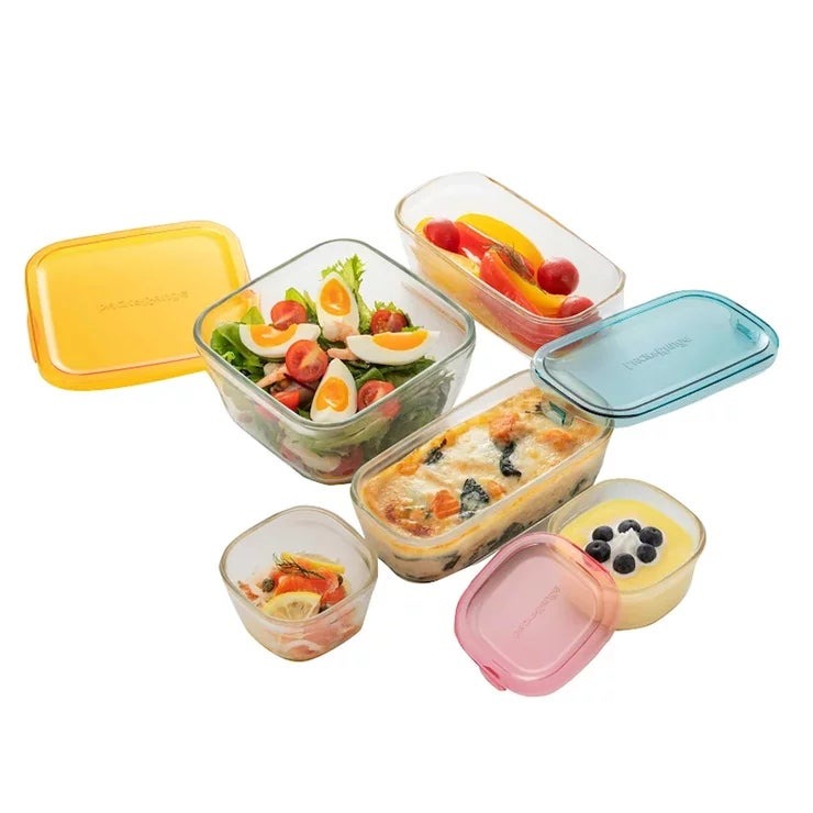 イワキ パック&レンジ 5点セット IWAKI GLASS STORAGE 5PK ガラス保存容器 耐熱ガラス 密閉容器 作り置き 電子レンジ対応 冷凍保存 食品保存 オーブン対応 蓋付き 食器 新生活