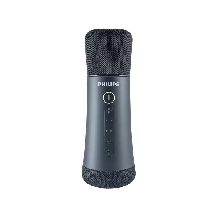 フィリップス Bluetooth カラオケマイク PHILIPS KARAOKE MIC DLM9317CB Bluetooth スピーカー 内蔵 ワイヤレス 宅録 自宅 エコー 録音 音楽 ギフト プレゼント 子供