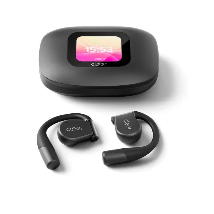 Cleer ARC3 MUSIC BLACK ワイヤレスイヤホン Cleer ARC3 MUSIC BLACK ARC3MUSBK ARC3 MUSIC B オープンイヤー 耳を塞がない ながら聴き Bluetooth 通勤 スポーツ 軽量 外音取り込み 高音質 ヘッドホン イヤフォン