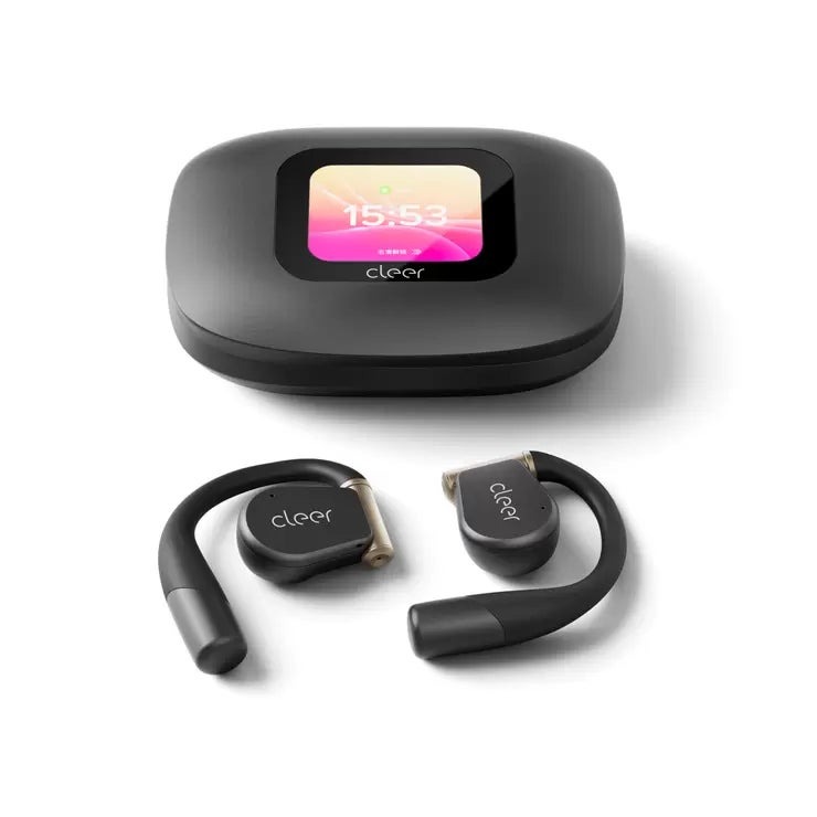 Cleer Open Ear ARC3 SPORTS PRO BLK ワイヤレスイヤホン Cleer Open Ear ARC3 SPORTS PRO BLK ARC3SPRO Open Ear ARC 骨伝導 耳を塞がない ランニング 防水 Bluetooth ながら聴き フィットネス トレーニング 完全ワイヤレス