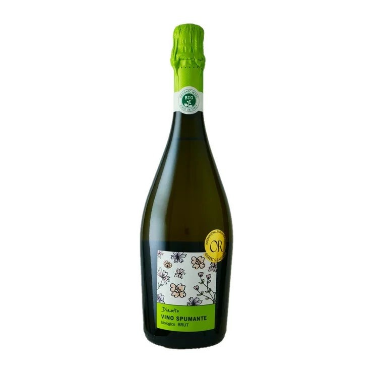 ディアント スプマンテ ブリュット オーガニック 750ml Dianto Spumante Brut Organic 750ml イタリアワイン 泡 発泡ワイン シャンパン スパークリングワイン 辛口 無農薬 自然派 パーティー ギフト プレゼント 誕生日 world-depo-15622436 ワールドデポ パッケージ画像