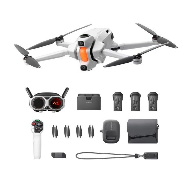 &nbsp; 【商品内容】 世界発の8K 360度全景ドローン 360度の没入型フライト 360度のフルフライトを体験し、クリエイティブで自由な新たな次元を解き放ちませんか? コストコ限定 128GB MicroSDカード付属 セット内容 A1 インフィニティキット:A1 ドローン、Vision ゴーグル、Grip モーションコントローラー、大容量バッテリー(3個)、予備プロペラ(4組)、収納ケース、A1 充電ハブ、スリングバッグ、クイックリーダー、 128GB MicroSDカード 360度の没入型フライト あらためて世界を見る Visionゴーグルを装着して、360度の真に没入した体験を味わってください。頭を自由に回転させ、世界の不思議を取り込んでください。 探検の自由 純粋なフライトの喜び フリーモーション・テクノロジーで真に自由な飛行を発見しよう。カメラ付きドローンやFPVドローンが視界を飛行経路に限定するのに対し、A1はコースを変えることなく自由に周囲の世界を探索できます。 スカイ・パス スリルを分かち合う 自分だけの飛行コースを作って、A1に飛んでもらおう。Visionゴーグルを渡せば、友だちと一緒に操縦せずに楽しむことができます。ソロ体験が、冒険の共有に変わります。 VISIONゴーグル 比類なき没入感 羽のように軽く、没入感には一切妥協なし。パンケーキ光学系と1インチのマイクロOLEDディスプレイを搭載し、HDR10+対応の“200インチ相当”の大画面体験を実現。*どの瞬間も、思わず引き込まれる世界になります。 *「200インチ」とは、Visionゴーグルが提供する没入感のある視聴体験を示しており、約2.5mの距離から200インチ相当のディスプレイを視聴した場合に近い視覚効果を指します。実際の体験は、使用環境や視聴状況により異なる場合があります。 バーチャルコックピット 新しい飛び方 現実と想像の境界が溶け合う体験へ。ドラゴンコックピットのオーバーレイを起動すれば、すべてのフライトが幻想的な冒険へと変わります。 *バーチャルコックピットはFPVモード専用です。新しいコックピットスキンも今後登場予定です。 本能だけで飛ぶ 簡単に始められる 2つの操作モードで自由自在 2つの操作モードが、飛行に新次元をもたらします。Antigravityが世界で初めて*実現した「フリーモーションモード」と「FPVモード」。 フリーモーションモードでは、指し示すだけで進む方向へ飛行。 FPVモードでは、手首を少しひねるだけで、正確な方向操作が可能です。 *”世界初 “とは、2025年7月28日時点で、Antigravityブランドがフリーモーションモードとその操作システムを業界で初めて実現したことを指します。… &nbsp; 【商品・画像についてのご注意】 ・バリエーションのある商品の場合、商品画像が複数ある場合がございますが発送されるのは1点です。カラーやサイズなどのバリエーションは商品名をご確認ください。 ・商品の外装デザインは画像と異なる場合がございます。 &nbsp; 【送料・配送についての注意事項】 ・ご注文入れ違い等により欠品・遅延となる場合がございます。 ・ご注文の商品によって北海道、沖縄、離島および一部地域への配送時に追加送料がかかる場合や、配送ができない場合がございます。 &nbsp; 【返品・交換についての注意事項】 ご注文後のお客様都合によるキャンセル・返品・交換はお受けできません。 商品内容・仕様等を十分にご確認のうえ、ご注文ください。 ※大型商品については、サイズ・設置場所・搬入経路も事前にご確認ください。
