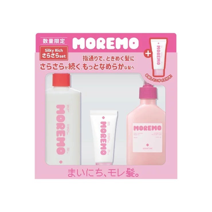 モレモ リペアシャンプー トリートメント プロテインバーム セット Moremo Repair Shampoo,Treatment, and Protein Balm Set 韓国コスメ ダメージヘア 傷んだ髪 ヘアケア 補修 うるおい サロン品質 集中ケア ツヤ髪 くせ毛 まとまり 乾燥 world-depo-15603860 ワールドデポ パッケージ画像
