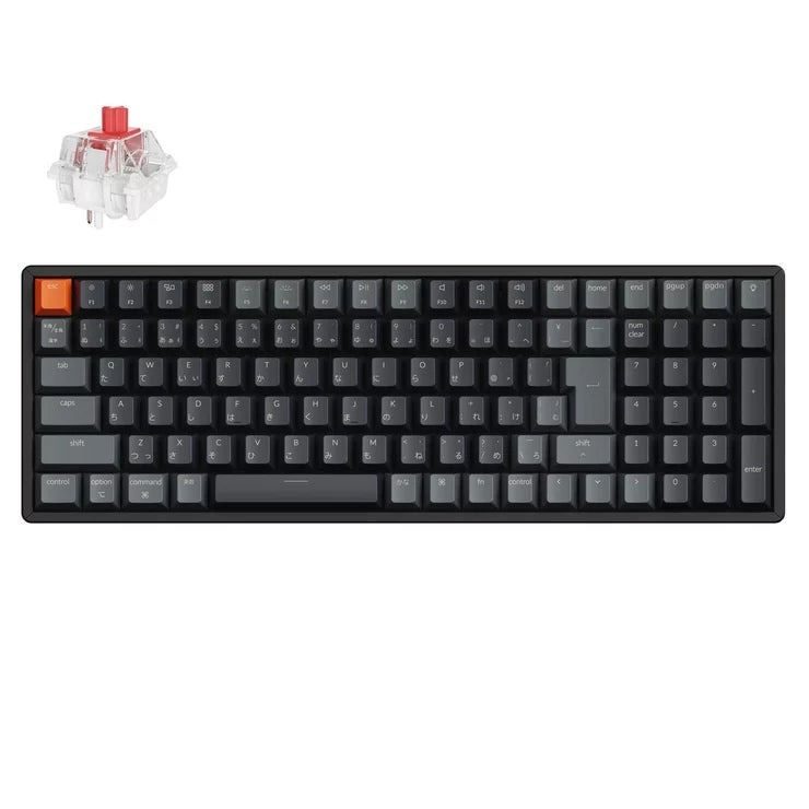 Keychron K4 Version 3 QMK ワイヤレスカスタム・メカニカルキーボード RGB アルミフレーム