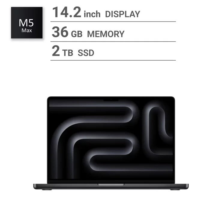 マックブック プロ アップル Apple/MacBook Pro 14インチ/18コアCPU/ 32コアGPU/M5 Maxチップ /36GB/2TB SSD-スペースブラック Apple MacBook Pro 14-inch /18-core CPU /32-core GPU / M5 Max chip / 36GB RAM / 2TB SSD - Space Black 高性能ノートパソコン