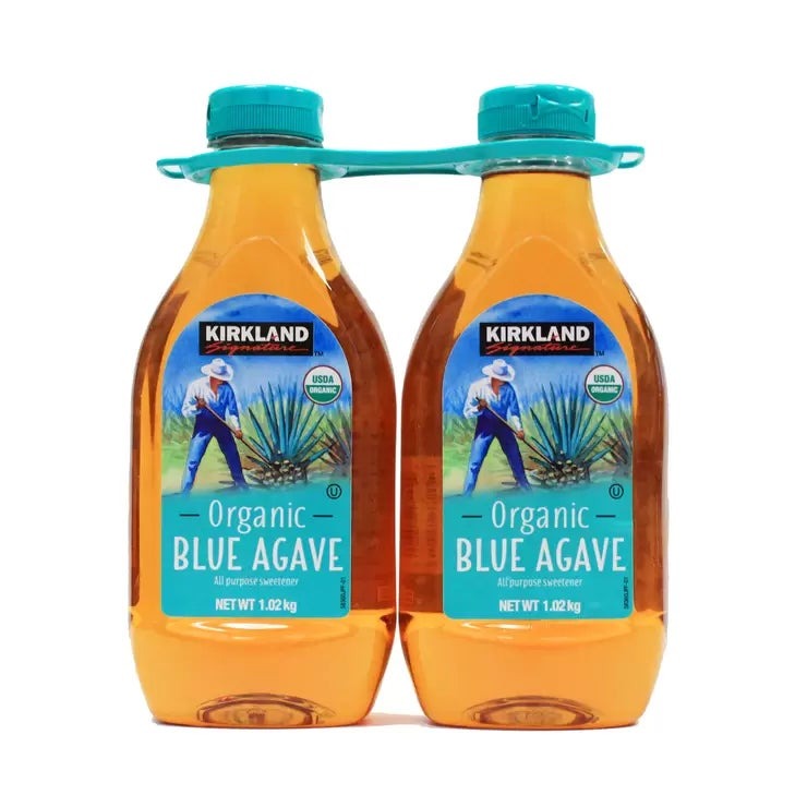 カークランド シグネチャー オーガニック ブルーアガベシロップ 1.02kg x 2 Kirkland Signature Organic Blue Agave Syrup 1.02kg X 甘味料 天然甘味料 低GI 糖蜜 ヘルシー 砂糖代替 大容量 まとめ買い 業務用 液体甘味料