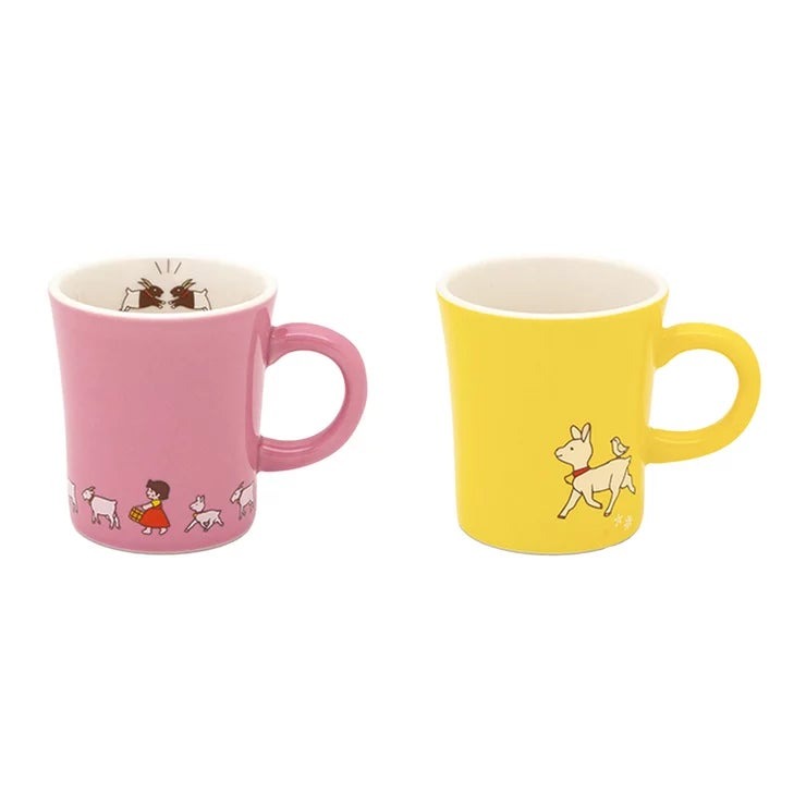 アルプスの少女ハイジ ハイジ 三郷陶器 マグカップ 280ml Sango Heidi Mug 280ml 懐かしアニメキャラクターマグカップ