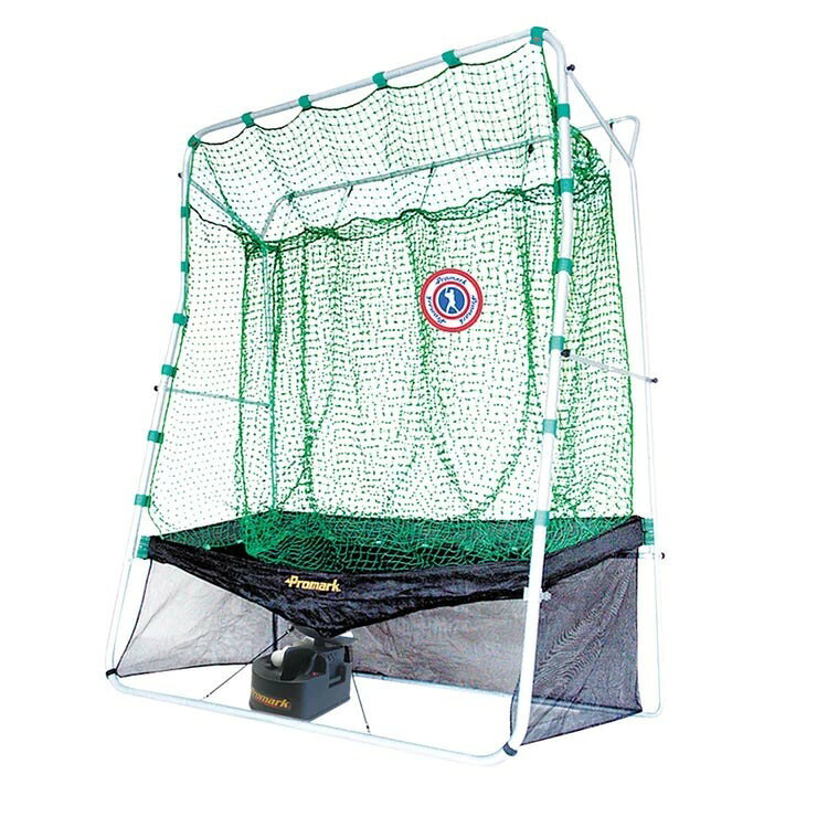 プロマーク バッティングトスマシーン&ネット PROMARK TOSS MACHINE &NET 野球 バッティング練習 一人練習 自主練 トスバッティング ピッチングマシン 自動 家庭用 屋外 グラウンド 少年野球 軟式