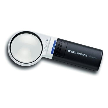 エッシェンバッハ mobiluxLED+mobase LEDワイドライトルーペ&専用スタンド 58mmΦ(5倍) 1511-5M卓上 拡大 ledライト付