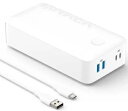 【ホワイト】Anker 347 Power Bank (PowerCore 40000) モバイルバッテリー A1377022 急速充電 タブレット スマートウ...