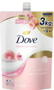 【3000g】 Dove (ダヴ) ボディウォッシュ ピーチ&スイートピー 詰替え用 3kg Dove body wash ダブ ボディーソープ 石鹸 保湿成分...