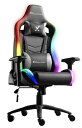 X Rocker オバール RGB オフィスゲーミングチェア 快適設計 LED ヘッドレスト ランバーサポート付 調整 リクライニング Office Gamin...