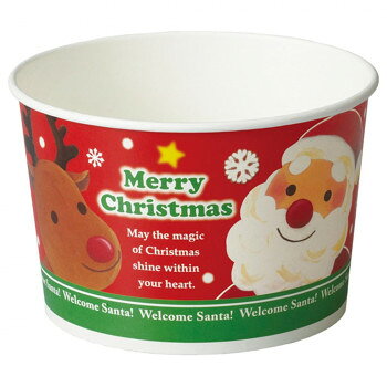 フライドチキンやローストチキンなどクリスマスのパーティーフード容器にぴったり。レンジで温めができるPETラミネートタイプです。※北海道・沖縄・離島など一部地域は、別途運賃がかかります。サイズ112×141mm(4.4×5.6インチ)個装サイズ：16×16×30cm重量25g個装重量：635g素材・材質コップ原紙・PET?仕様耐油性耐熱性耐水性容量:1920mlレンジ・オーブン使用可生産国日本fk094igrjs