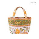 キャンバスバッグ クーシーブロックプリント S サフラン 11723750286