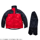 SDW-9106A レインスーツ レッド/ブラック XL SDW9106A-XL