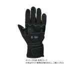 シモン 09消防用手袋 KG-200BK LL 4134820