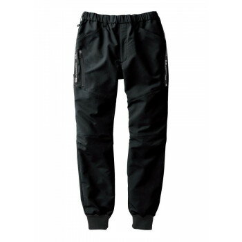 桑和 8012-07 ジョガーパンツ Mサイズ ブラック(4) G.G.