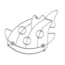 イシグロ なべしき ジンベエザメ 13660