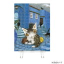 プチパリエクリア 150ピース わちふぃーるど 池田あきこ 黒猫のいる青い街 2308-51
