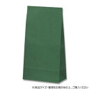 シモジマ HEIKO(ヘイコー) 004053202 角底袋 No.12 未晒無地 グリーン 100枚
