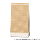 シモジマ HEIKO(ヘイコー) 004050602 角底袋 No.6 ピンドット WH 100枚