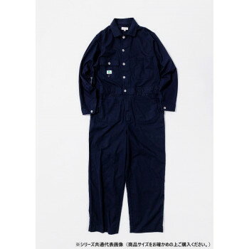 桑和 1702-20　長袖ツナギ Mサイズ ネイビー(1) BEAMS DESIGN